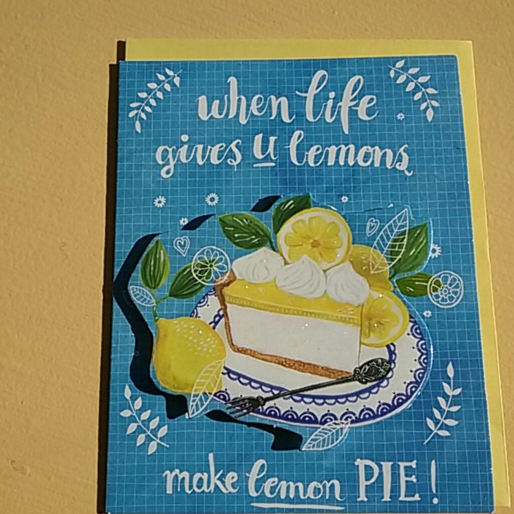 WE'RE GONNA MAKE IT THROUGH.  EAT PIE!!